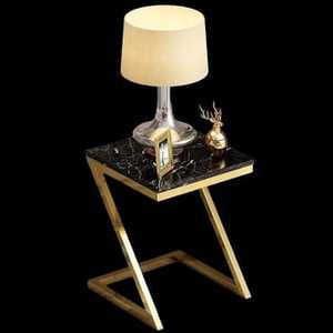 Hourglass Rose Gold Wireframe Side <b>Table</b> Minimalist Modern Handcrafted Eco Friendly Living Room Bedroom Furniture - Product Image 6