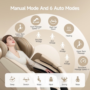 Fauteuil de massage inclinable de haute qualité pour la vente en gros, design de qualité supérieure, nouveau fauteuil de massage confortable avec fonction de scan corporel - Product Image 3