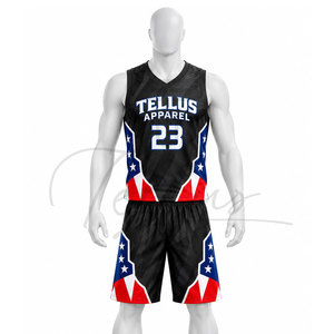 Uniforme de Baloncesto de Alta Calidad, Nuevo Diseño, Uniforme de Baloncesto al por Mayor, Uniforme de Baloncesto Personalizado para Hombre - Product Image 1