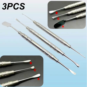 3 séparateurs périostaux doubles de haute qualité pour le lifting d'implants dentaires, outil dentaire, instruments dentaires, kit professionnel - Product Image 6