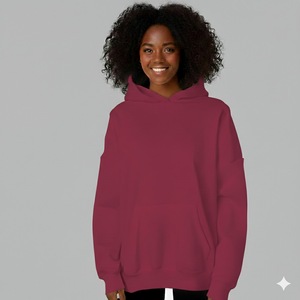 Sudadera con Capucha para Mujer, Invierno, Tejido Suave, Cómoda para Uso Diario, con Diseño Bordado y Estampado Frontal a Color - Product Image 5