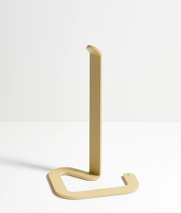 Modern Adjustable Steel Paper Towel <b>Holder</b> for <b>Kitchen</b> <b>Roll</b> Nickel Finish Base Easy No-Drill Installation - Product Image 4