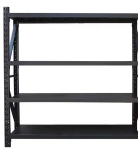 Estantería Industrial de Acero, Resistente, con Capacidad de Carga de 200 a 500 kg, Estante Cromado con Ranuras Angulares - Product Image 4
