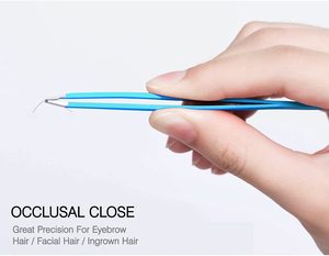 ชุดแหนบสแตนเลสแบบมืออาชีพสำหรับตกแต่งคิ้ว ตรง แม่นยำ ใช้ถอนขนคิ้ว ขนตา ต่อขนตา รุ่น 2026 - Product Image 3