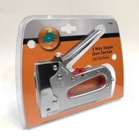 Pistola de Clavos y Grapas Manual 5 en 1 de Alta Resistencia para Bricolaje y Uso Industrial en Madera/Construcción/Muebles