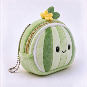 Coussin en peluche personnalisé en forme de pastèque mignonne avec fleur sur le dessus, jouet en peluche doux pour enfants de 3 ans et plus, unisexe, 11CM-30CM - Product Image 6