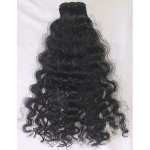 ผมต่ออินเดียแท้ 100% ไม่ผ่านการแปรรูป ยี่ห้อ HUMAN HAIR ขนาด 10-34 นิ้ว แบบเป็นมัด - Product Image 4