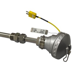 Thermocouple de type K, simple, non mis à la terre, 6 mm, capteur de température à isolation minérale pour applications industrielles - Product Image 3