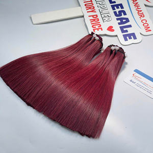 Article le plus vendu Cheveux lisses couleur naturelle 100% cheveux humains vietnamiens Double trame Très soyeux et lisse Vente en gros - Product Image 2