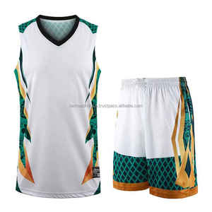 Professional Custom Breathable Polyester Dryfit Sleeveless Basketball Uniform Jersey Set Plus Size Adult Club Competition Custom - Product Image 5