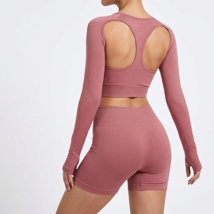Top de Yoga para Mujer, con Logotipo Personalizado, Transpirable, Elástico, para Gimnasio, Pilates, Fitness y Ropa Deportiva - Product Image 3
