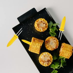 Set da 36 Forchette in Acciaio Inox per Mais Grigliato e Spiedini, Perfette per Cucina Domestica e Barbecue - Product Image 2