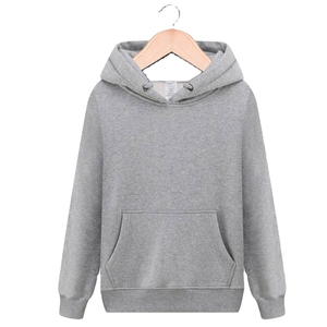 Sweat à capuche vierge 100 % coton épais avec logo personnalisé – Haute qualité, vente en gros - Product Image 1