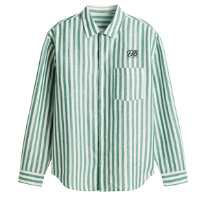 Camisa Clásica de Manga Larga para Hombre, con Botones, Cuello Casual, Tejido, con Bolsillo Frontal, Ajuste Cómodo, OEM, ODM, Ropa Personalizada - Product Image 1