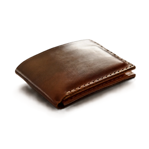 Men's Handmade Slim Bifold Genuine Leather <b>Wallet</b> <b>RFID</b> Blocking Short Tan <b>Card</b> Holder <b>Wallet</b> - Product Image 3