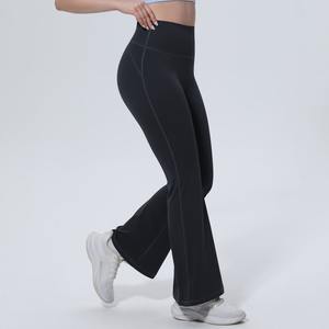 Leggings de Yoga de Cintura Alta con Corte Acampanado para Mujer, Pantalones Deportivos Transpirables para Correr y Hacer Ejercicio - Product Image 6
