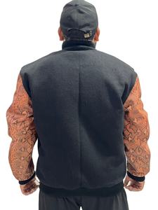 เสื้อแจ็กเก็ตเบสบอลขนสัตว์แขนยาวหนังที่ดีที่สุดสำหรับชายหญิงวิทยาลัยเลตเทอร์แมนสำหรับโรงเรียนมัธยมปลาย - Product Image 2