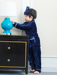 Ensemble de pyjamas en polaire pour enfants, manches longues, imprimé chat de dessin animé, vêtements de nuit d'hiver pour filles et garçons, vêtements thermiques confortables pour la maison - Product Image 3