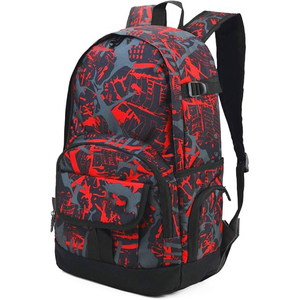 Mochila Escolar de Tela de Poliéster Resistente con Compartimento Acolchado para Portátil, Múltiples Compartimentos y Panel Trasero de Malla Transpirable - Product Image 4