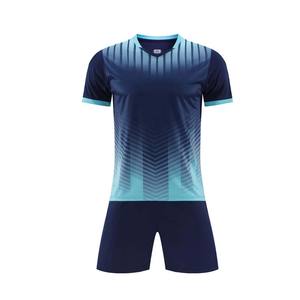 Nuevo Diseño OEM, Jersey de Fútbol Sublimado de Manga Corta para Hombre, Conjuntos con Logotipo del Equipo, Uniforme de Fútbol Transpirable - Product Image 5