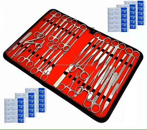 Kit d'instruments chirurgicaux médicaux en acier inoxydable de haute qualité pour dissection et suture, manuel, CE, pour petits interventions hospitalières - Product Image 2