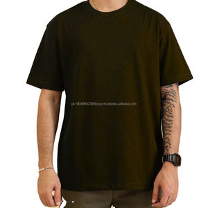 T-shirt homme en coton 100% de qualité supérieure, design personnalisé, t-shirt homme surdimensionné, logo personnalisé - Product Image 2