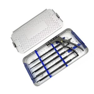 Kit d'instruments chirurgicaux pour système de fixation de la colonne vertébrale, en acier inoxydable, pour chirurgie osseuse et vertébrale, prix bas, à vendre - Product Image 4