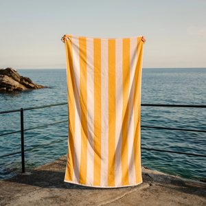 Serviettes de plage rayées rectangulaires en coton tissé, séchage rapide, absorbantes, pour piscine et bain, extra grandes et surdimensionnées - Product Image 6