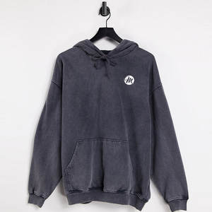 Sudaderas con Capucha de Secado Rápido y Transpirables con Lavado Ácido, Logotipo Personalizado, Sudaderas de Alta Calidad, MOQ Bajo - Product Image 1