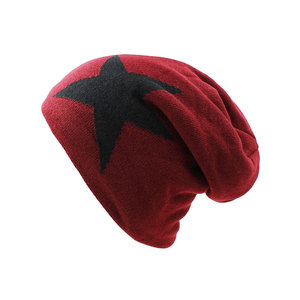 High Density Real Leather Beanie Men's Custom Logo Professional Winter Outerwear Fashion Apparel Cotton Acrylic <b>Wool</b> Breathable - Product Image 6