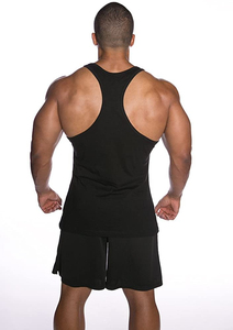 Top Selling High Quality Men Tank Top Knitted Casual Lightweight 100% Cotton Breathable <b>Stand</b> Collar Eco-Friendly Quick Dry - Product Image 2