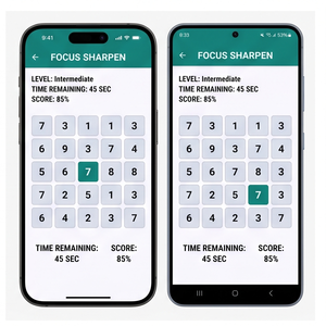 Aplicación RoyalCraft Memory Booster: ejercicios cerebrales, entrenamiento de memoria, mejora de la concentración y juegos mentales para iOS/Android/Mac - Product Image 2