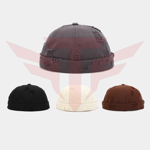Gorra de Béisbol Unisex de 6 Paneles de Tactus Industries, Impresa con Serigrafía, de Lona Desgastada, con Hebilla Dorada de Cobre, Estilo Urbano - Product Image 6