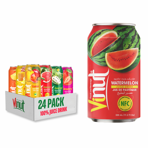 Para VINUT 330ml Bebida de frutas y verduras de jugo de sandía fresca sin azúcar con opción de muestra de etiqueta privada gratis - Product Image 1