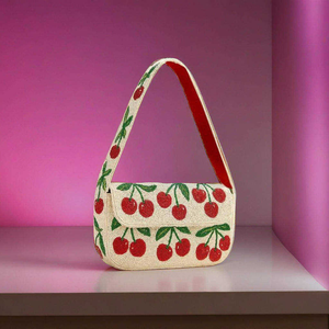 Portefeuille perlé fait main, design unisexe, avec broderie de perles de rocaille vibrantes et sac à bandoulière traditionnel pour femme indienne par MULTI CRAFT - Product Image 5