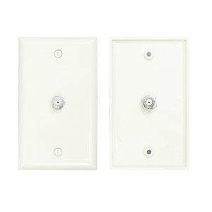 แผ่นติดผนังแบบฝังขนาดใหญ่สำหรับขั้วต่อ F รุ่น 326F - Product Image 1