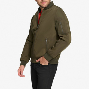 Vente directe d'usine, veste bomber homme streetwear personnalisée pour la vente en ligne, vente en gros, dernier design, veste bomber homme hiver. - Product Image 4