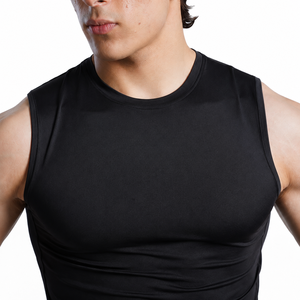 Camiseta Deportiva de Compresión sin Mangas para Hombre, de Secado Rápido, Transpirable, Elástica, para Gimnasio, Entrenamiento, Rendimiento Atlético - Product Image 4