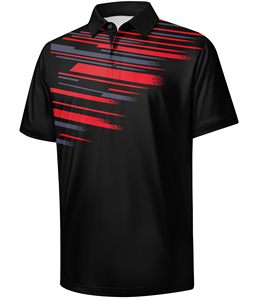 Camiseta Polo de Manga Corta Sublimada al por Mayor, OEM, de Poliéster y Spandex, Absorbente de Humedad, para Deportes y Golf, Ropa para Hombre - Product Image 1