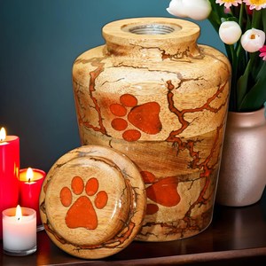 Personalized Pet Cremation Urn Handmade Wooden <b>Dog</b> Cat <b>Ashes</b> Casket Personalized Wooden Pet Urn for <b>Dog</b> & Cat <b>Ashes</b> Handmade Pet - Product Image 4