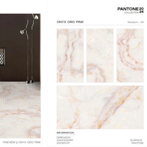 Carreaux de porcelaine Pantone de qualité export 60x120cm, grandes dalles pour la décoration intérieure de luxe et les projets commerciaux - Product Image 1