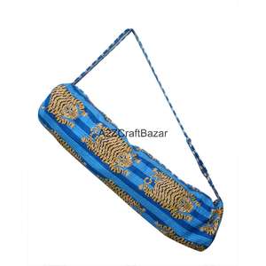 Bolsas de Yoga 100% Algodón Acolchadas, Bolsa de Gimnasio Multifuncional con Cierre, Equipaje de Viaje, Deporte al Aire Libre, Casual, Ecológica, Reutilizable - Product Image 4