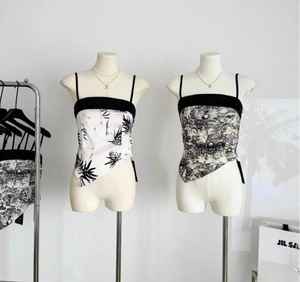 Haut court vintage sans coutures pour femme avec soutien-gorge intégré, en satin respirant, idéal pour l'été - Product Image 1