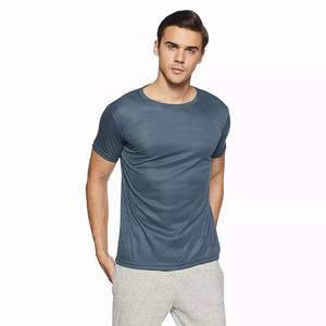 T-shirt Homme Oversize Personnalisé Imprimé sur le Devant, Col Coton, Écologique, Sérigraphié, Vente en Gros Usine OEM de Haute Qualité - Product Image 1