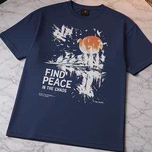 Camisetas Extra Grandes para Hombre con Estampado Gráfico Personalizado, Hombros Caídos, 100% Algodón, Estilo Urbano de Verano - Product Image 6