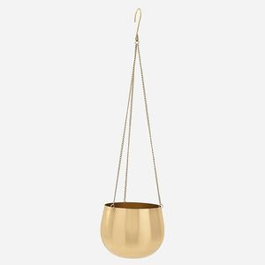 Meilleure vente de jardinière suspendue dorée pour la décoration intérieure et le jardin à un prix abordable - Product Image 5