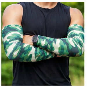 Mangas de compresión deportivas con logo personalizado, camuflaje, refrescantes, para ciclismo, running, pesca, protección UV solar, para hombre 2026 - Product Image 4