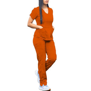 Conjunto de Uniforme Médico de Spandex de Alta Calidad para Mujer al por Mayor – Uniforme de Hospital Tipo Jogger con Logotipo Personalizado - Product Image 5