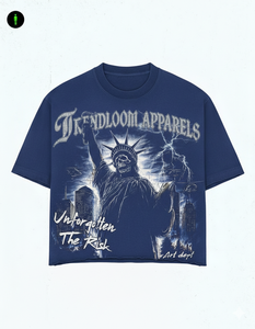 Camiseta Casual Unisex de Algodón con Logotipo Personalizado, Talla Grande, Estilo Americano, Camiseta Oversize Personalizada - Product Image 5