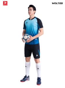 Conjunto de Camiseta de Fútbol WOLVES JP, Cuello Redondo, Secado Rápido, Transpirable, Colores Personalizados, Impresión por Transferencia de Calor, Unisex - Product Image 4